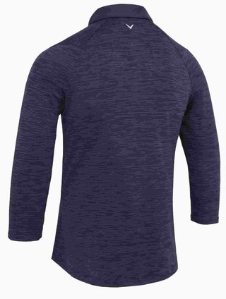 Callaway 3/4-Sleeve Swing Tech polo femme, peacoat