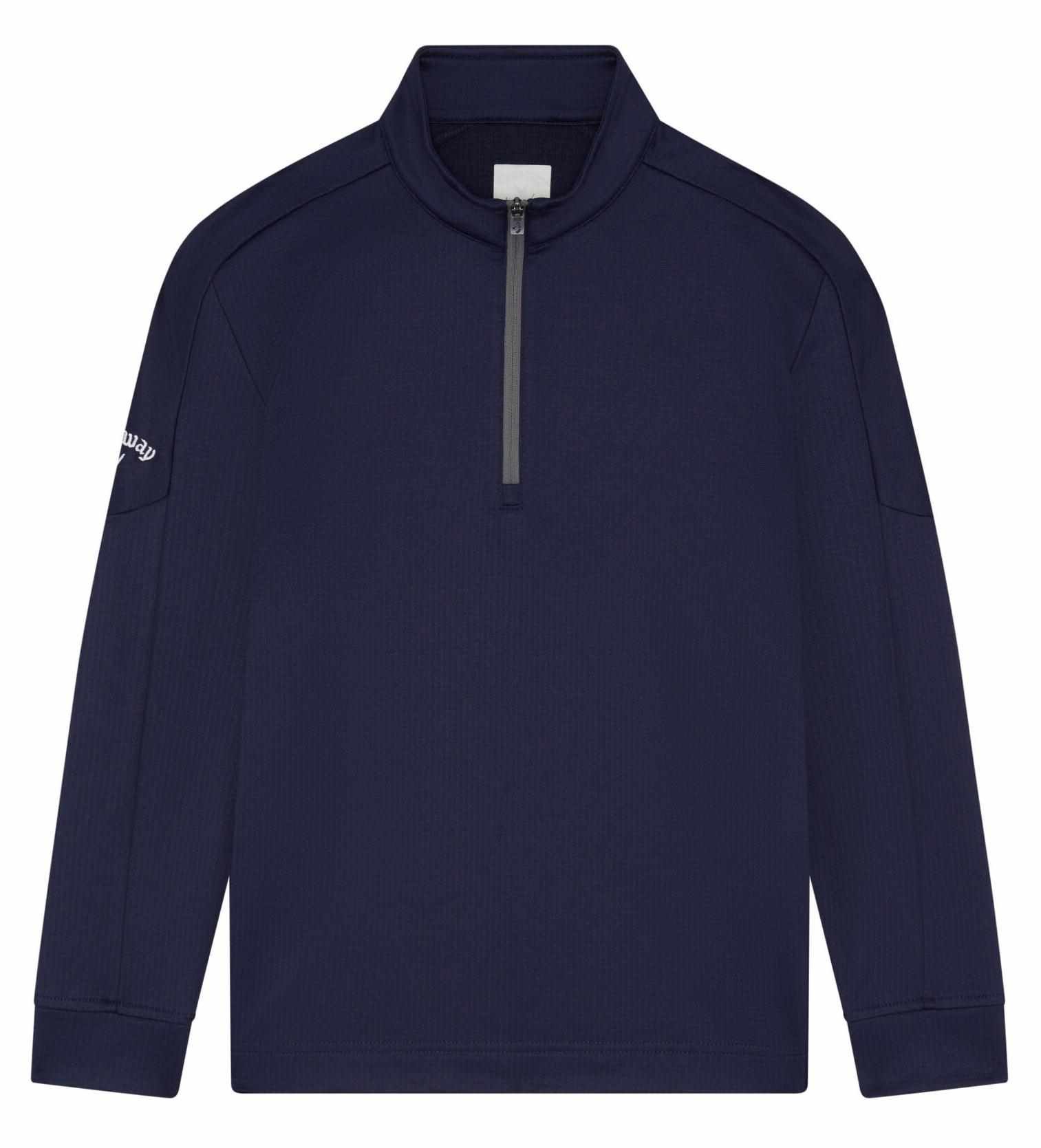 Callaway Waffle Fleece sweatshirt junior garçon, peacoat