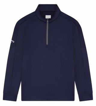 Callaway Waffle Fleece sweatshirt junior garçon, peacoat