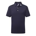 FootJoy Stretch Pique Solid polo junior, marine