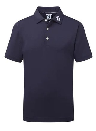 FootJoy Stretch Pique Solid polo junior, marine