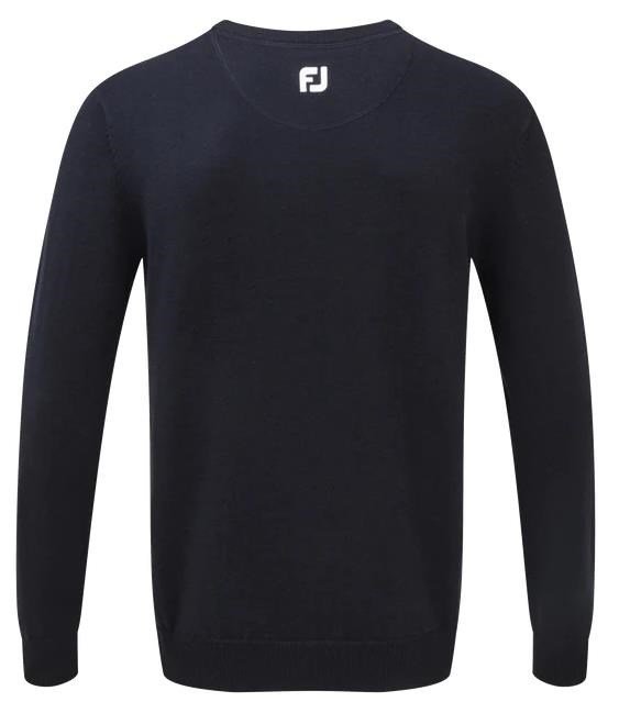 FootJoy Wool Blend V-Neck pull homme, navy
