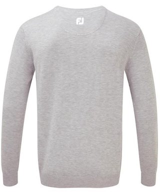 FootJoy Wool Blend V-Neck pull homme, heather grey