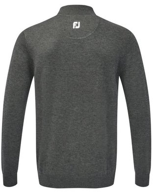 FootJoy Wool Blend 1/2 Zip pullover homme, gris