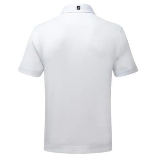 FootJoy Stretch Pique Solid polo homme, blanc