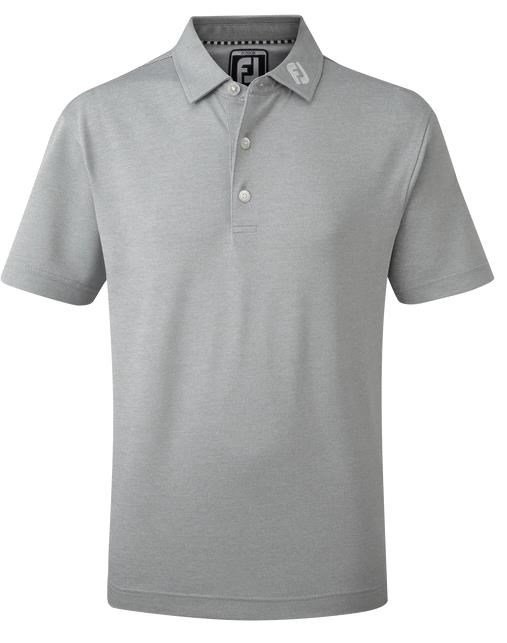 FootJoy Stretch Pique Solid polo junior, gris