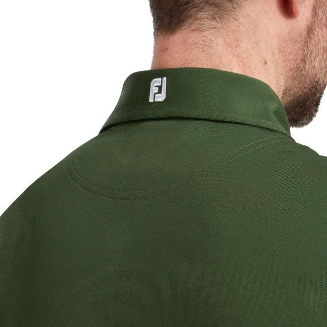 FootJoy Stretch Pique Solid polo homme, olive
