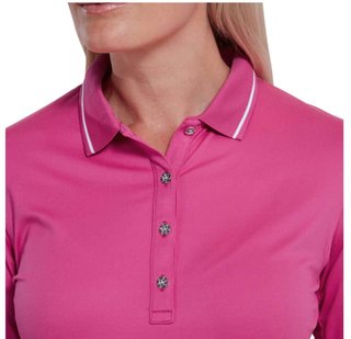 FootJoy Thermal Long Sleeved polo femme, rose