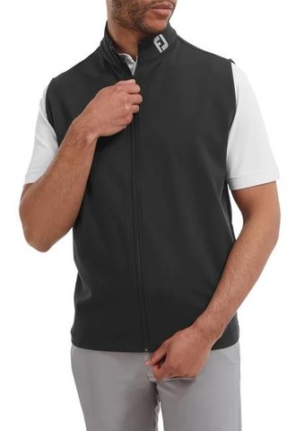 FootJoy Full-Zip Knit gilet homme, noir