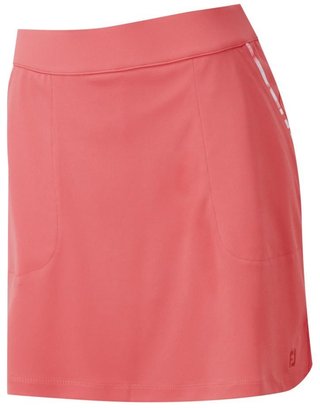 FootJoy Interlock Watercolour Trim jupe-short de golf femme, bright coral