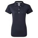 FootJoy Stretch Pique Solid polo femme, marine