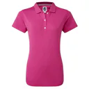 FootJoy Stretch Pique Solid polo femme, heather pink
