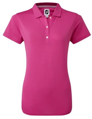 FootJoy Stretch Pique Solid polo femme, heather pink