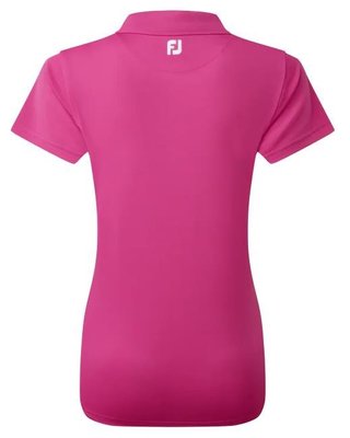 FootJoy Stretch Pique Solid polo femme, heather pink