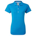 FootJoy Stretch Pique Solid polo femme, cobalt