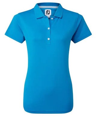 FootJoy Stretch Pique Solid polo femme, cobalt