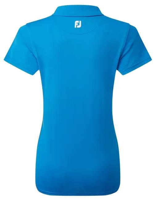 FootJoy Stretch Pique Solid polo femme, cobalt