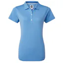 FootJoy Stretch Pique Solid polo femme, bleu clair