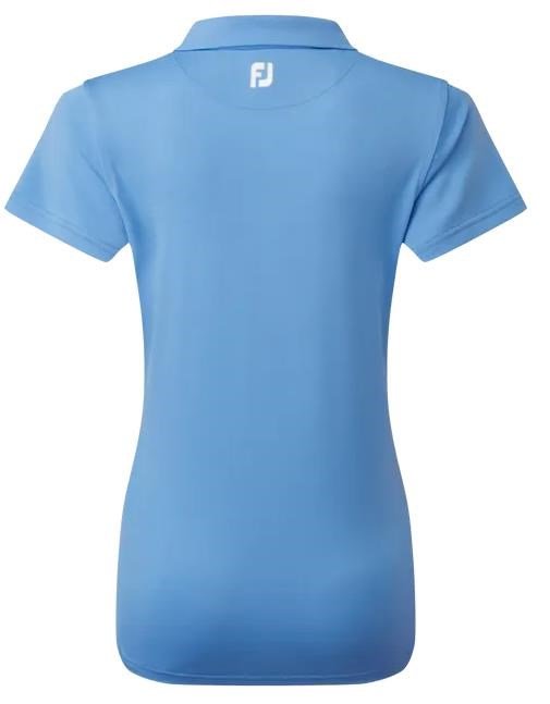 FootJoy Stretch Pique Solid polo femme, bleu clair