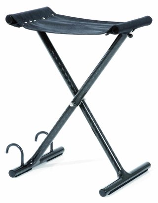 JuStar golfer seat, carbon noir