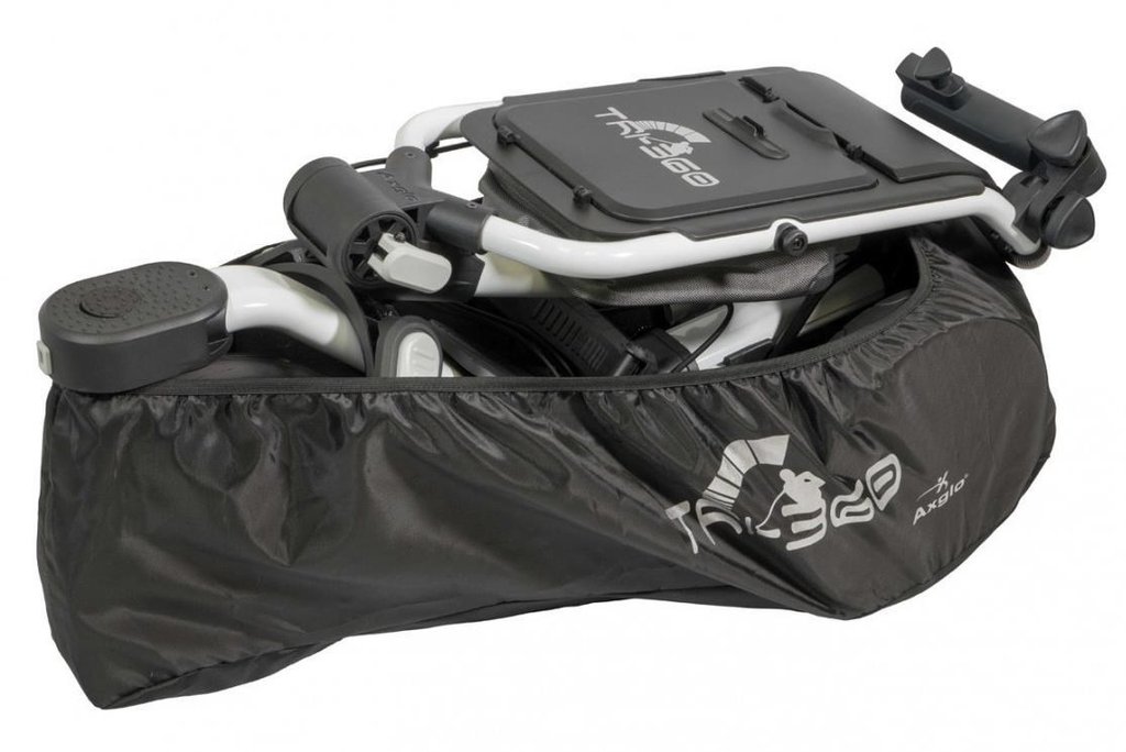 Axglo Tri-360 V2 Wheel Cover, noir