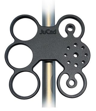 JuCad porte-tablette pour tous les chariots JuCad, noir