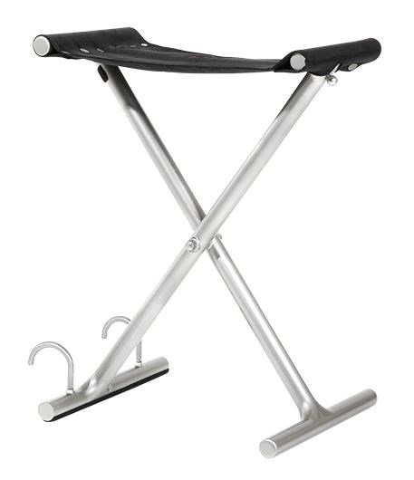 JuCad Golfer Seat made of Carbon, argent