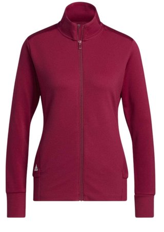 Adidas Textured Full-Zip sweatshirt femme, legacy burgundy