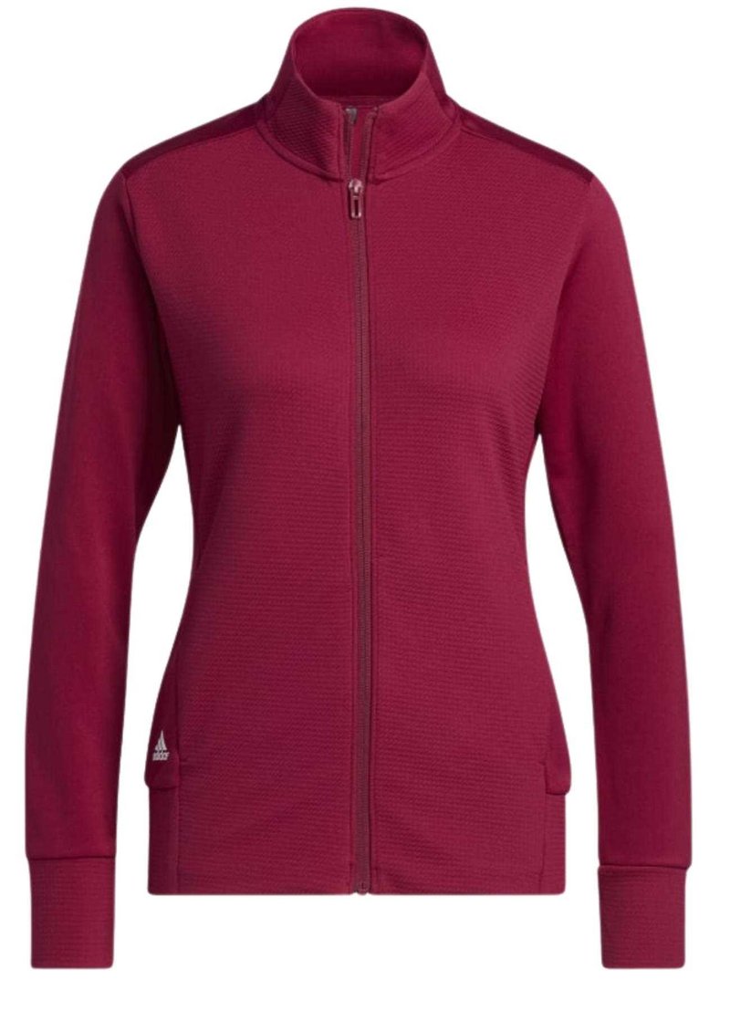 Adidas Textured Full-Zip sweatshirt femme, legacy burgundy