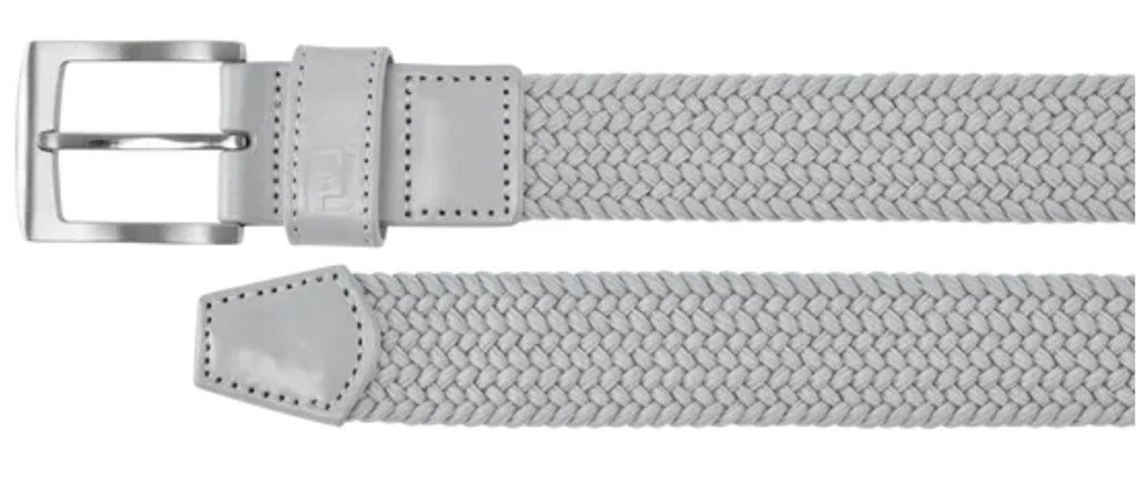 FootJoy Braided ceinture homme, gris