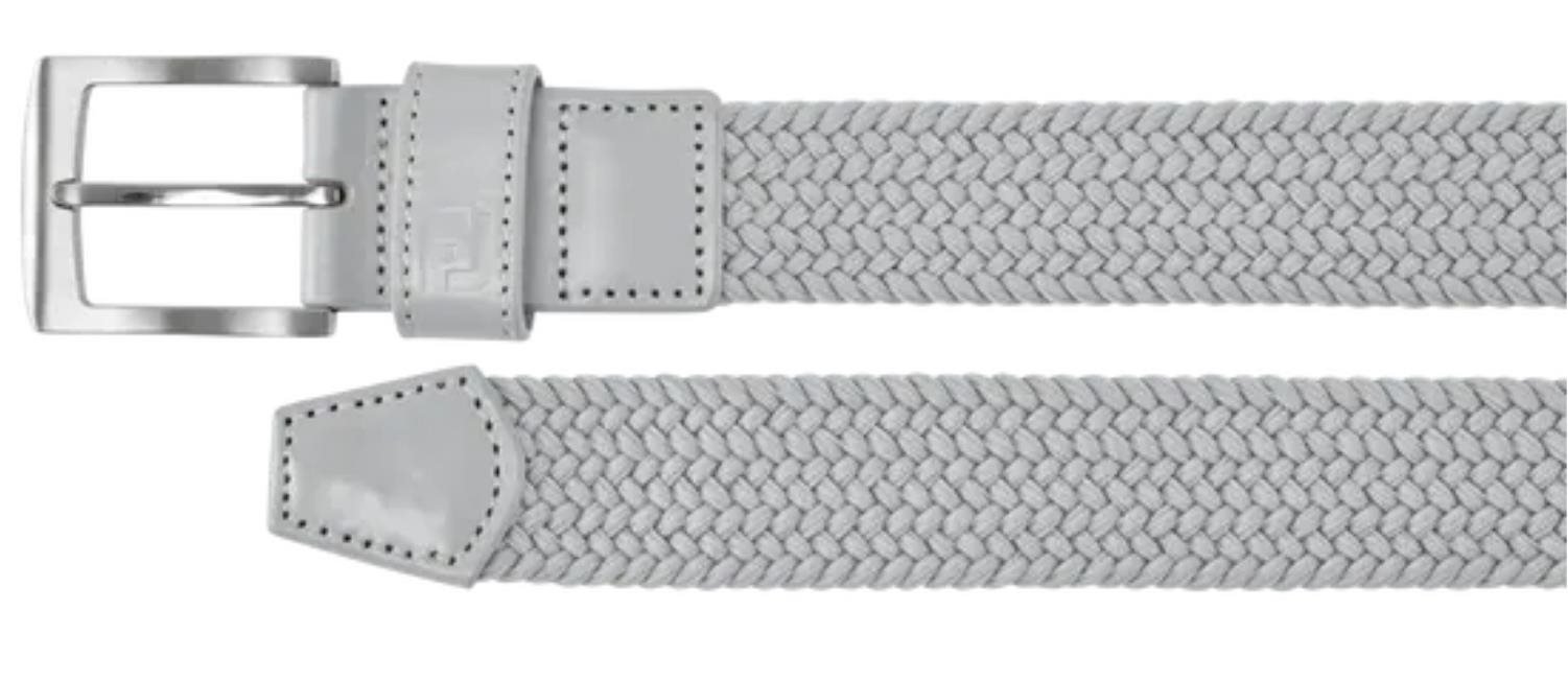 FootJoy Braided ceinture homme, gris