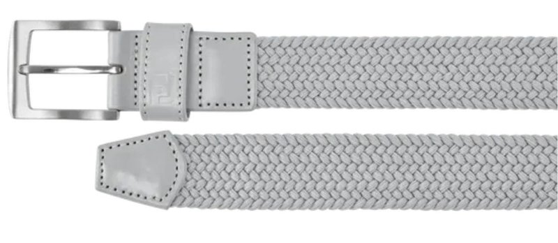FootJoy Braided ceinture homme, gris