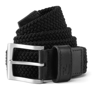 FootJoy Braided ceinture homme, noir