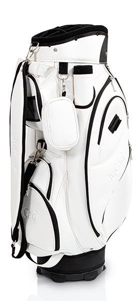 JuCad Style sac de chariot, blanc/noir