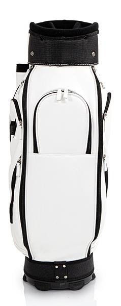 JuCad Style sac de chariot, blanc/noir