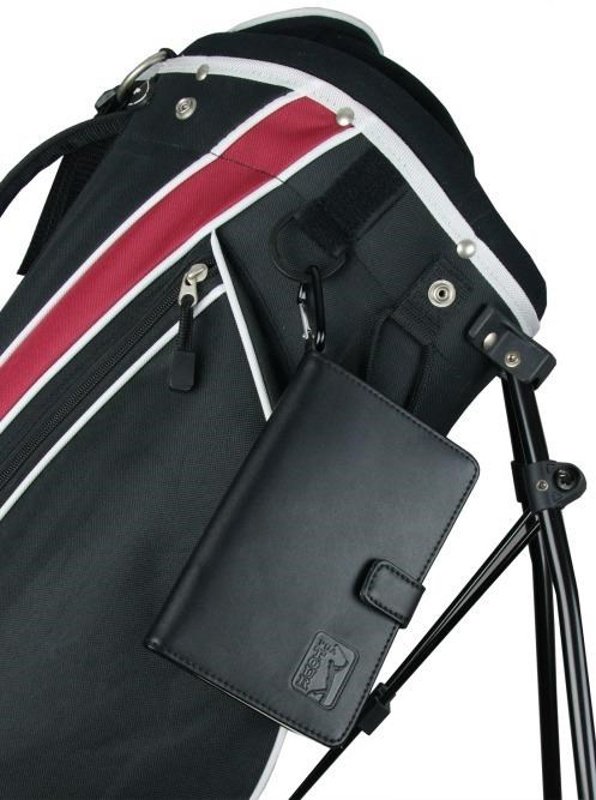 PGA Tour Real Leather Score Card and Accessory Wallet, noir