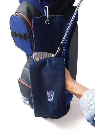 PGA Tour serviette de golf marine