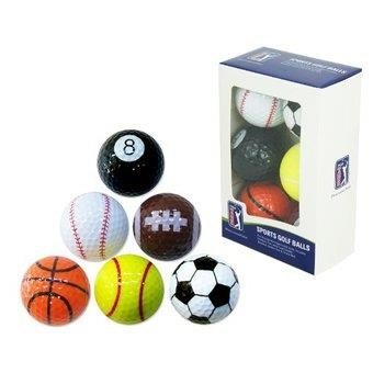 PGA Tour Sports balles de golf, mix de couleurs