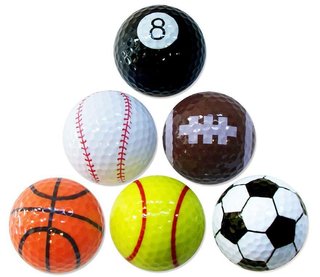 PGA Tour Sports balles de golf, mix de couleurs