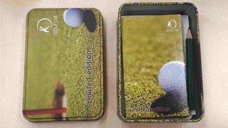 Golfové hrací karty pour mariáš, édition limitée Retro