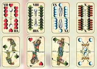 Golfové hrací karty pour mariáš, édition limitée Retro