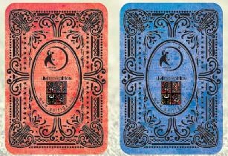 Golfové hrací karty pour canasta, édition limitée Retro