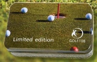 Golfové hrací karty pour canasta, édition limitée Retro