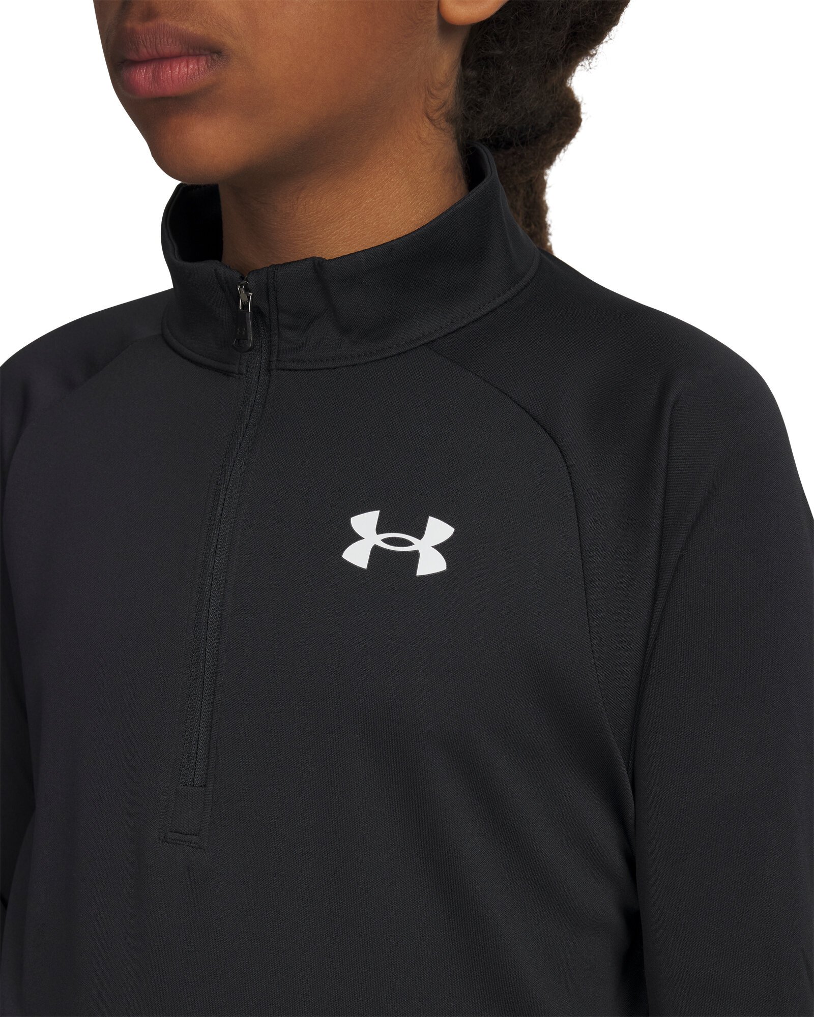 Under Armour Tech 2.0 1/2 Zip sweat junior, noir