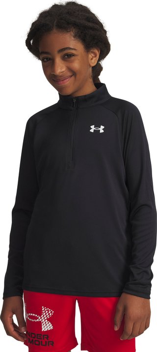 Under Armour Tech 2.0 1/2 Zip sweat junior, noir