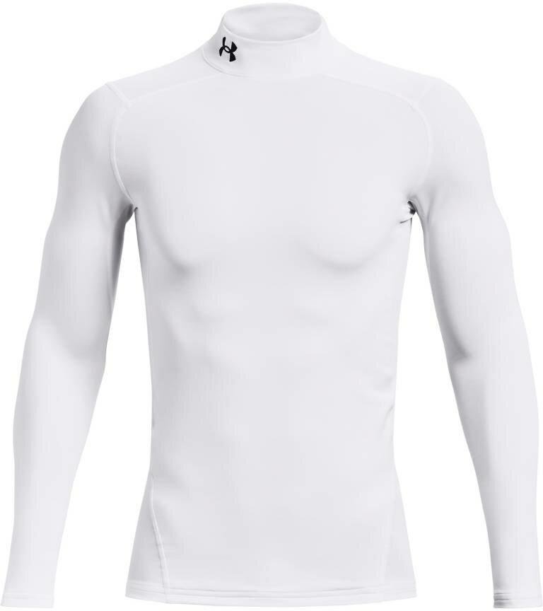 Under Armour ColdGear® Compression Mock haut thermique homme, blanc