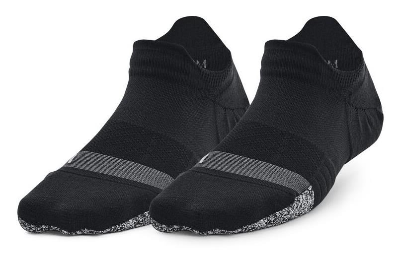 Under Armour Breathe 2 No Show Tab chaussettes femmes (2 paires), noires