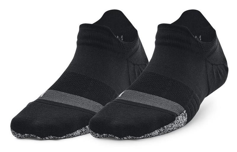 Under Armour Breathe 2 No Show Tab chaussettes femmes (2 paires), noires