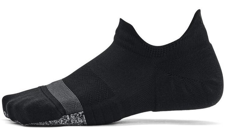 Under Armour Breathe 2 No Show Tab chaussettes femmes (2 paires), noires