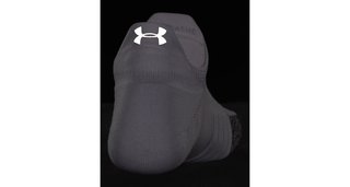 Under Armour Breathe 2 No Show Tab chaussettes femmes, blanc (2 paires)